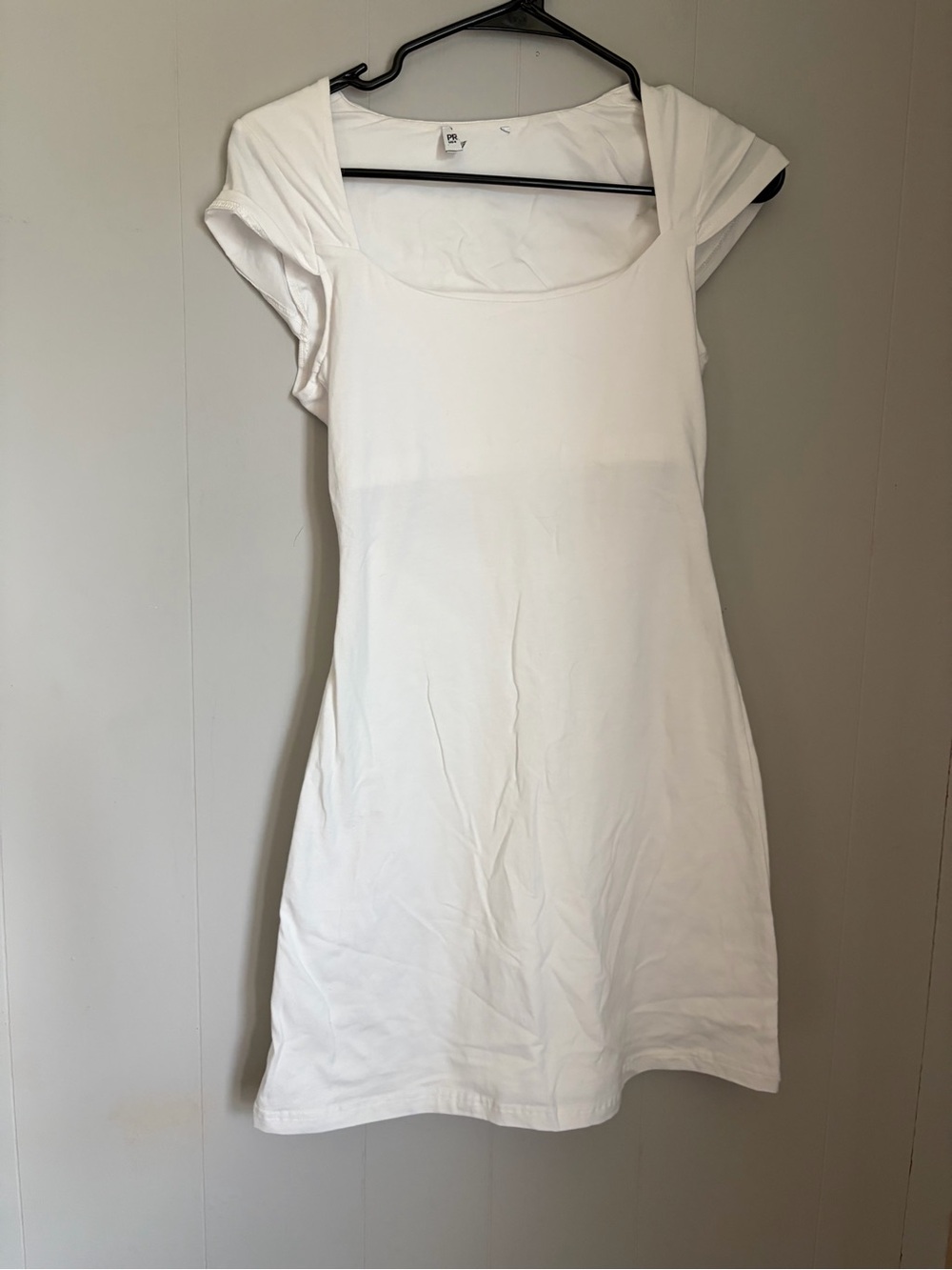 Princess Polly White Scoop Neck Women's dress